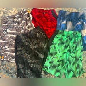 5 pairs boys athletic shorts